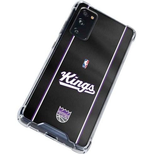 NBA Sacramento Kings Jersey Galaxy S20 FE Clear Case